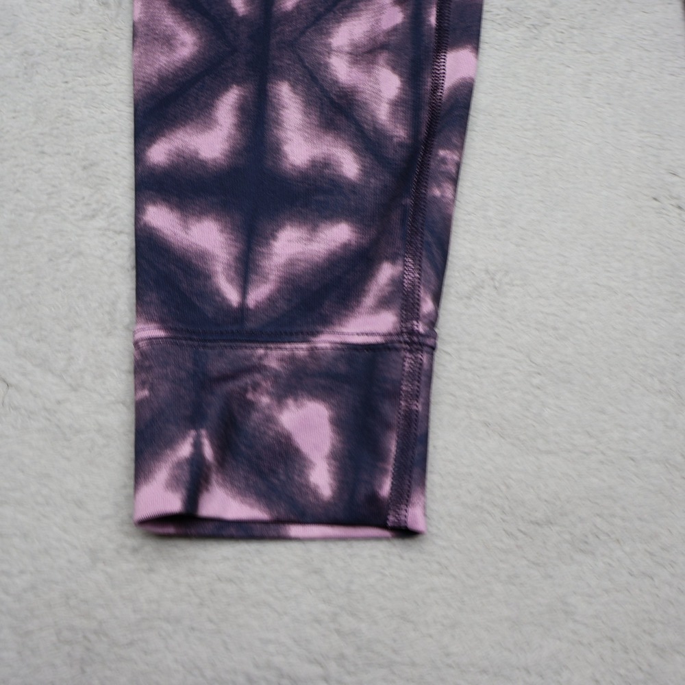 Patagonia Leggings Womens Medium Rose Geometric Capilene 1 Silkweight Yoga 26x30 - Picture 2 of 12